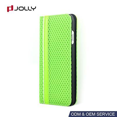Противоударный чехол-книжка из дышащей сетки, чехол для iPhone 8