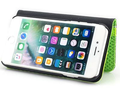 Противоударный чехол-книжка из дышащей сетки, чехол для iPhone 8