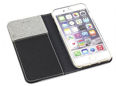 Противоударный чехол из холста с карманом под карты, чехол для iPhone 8/7